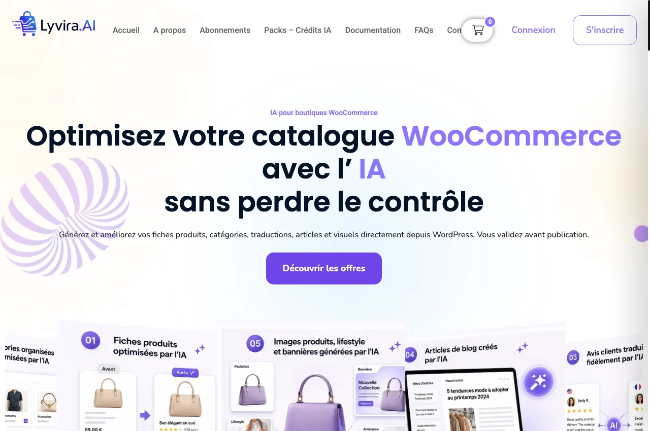 Lyvira.AI — Plateforme IA